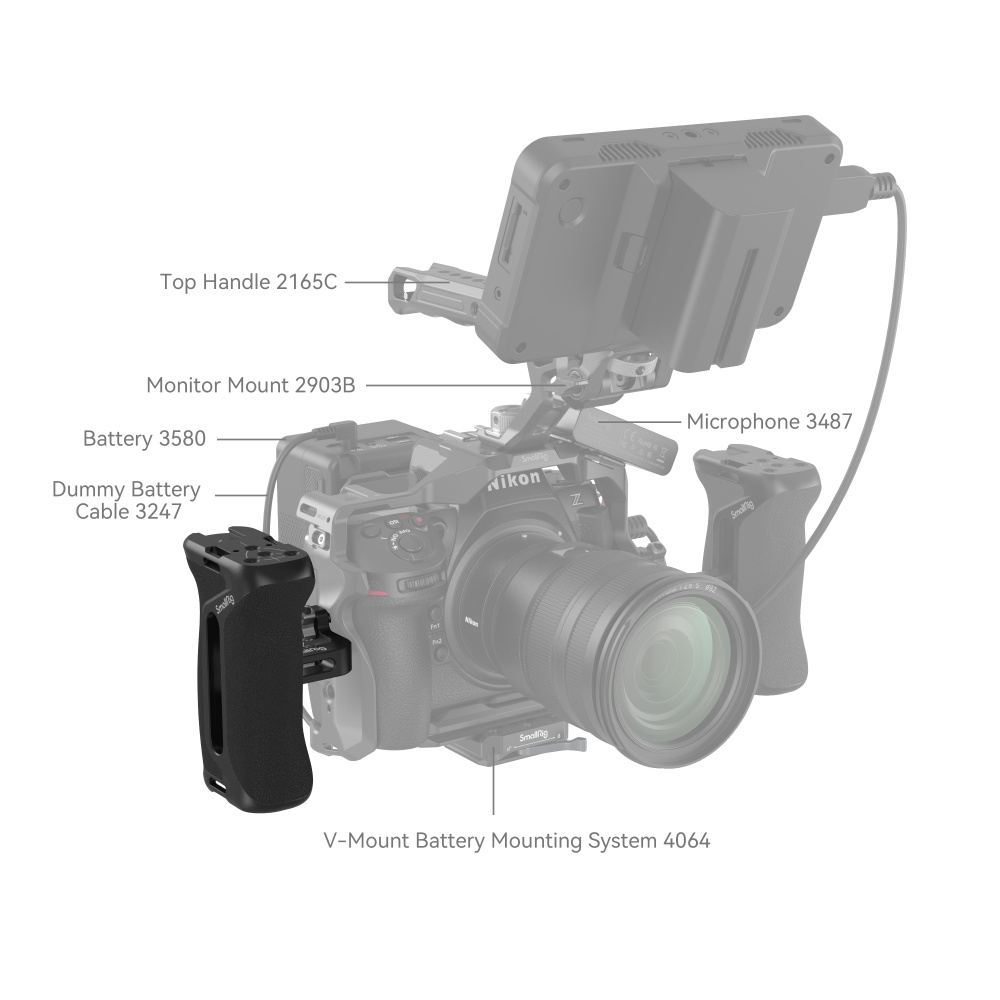 SmallRig Side Handle with 1/4